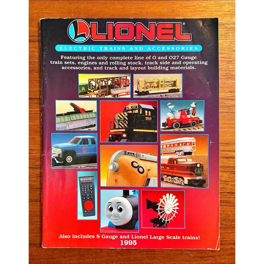 Lionel Electric Trains & Accessories 1995 Catalog